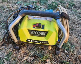 Ryobi 1600 PSI power washer
