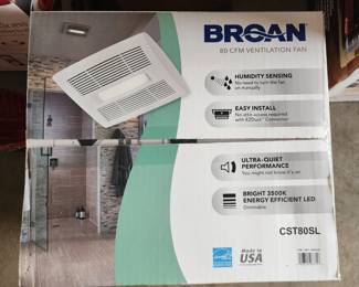 Broan Ventilation fan