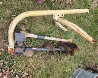 PTO post-hole digger