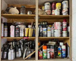 Paints and Paint sprayers