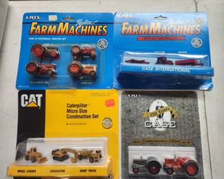 We have Case toys as well as Ertl and Cat