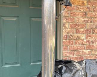 Smoke stack on grill