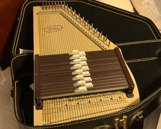 Autoharp with case