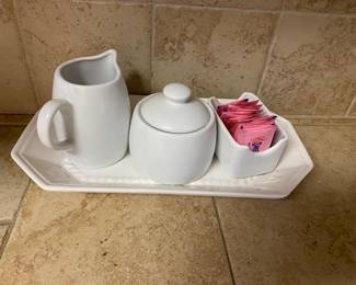Sugar/creamer set