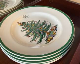Christmas plates