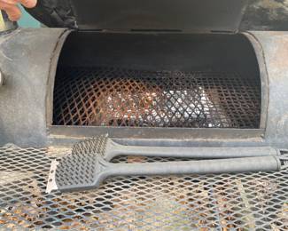 Inside of grill