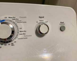 Dryer controls 