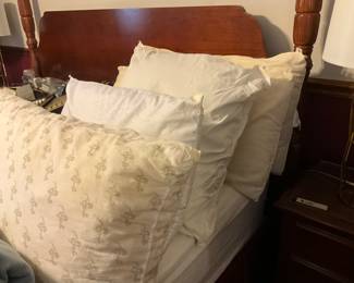 Pillows in master bedroom 