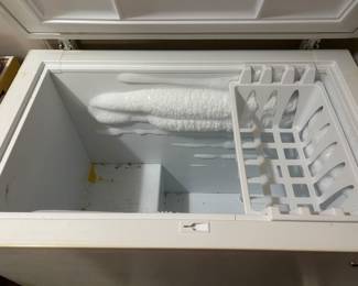 Inside freezer