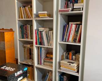 . . . storage shelves