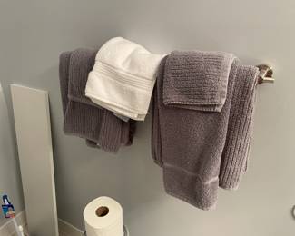 . . . a nice towel selection will be available