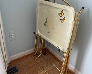 . . . vintage TV trays