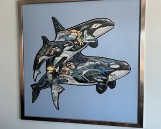 . . .  this is a great framed orca puzzle