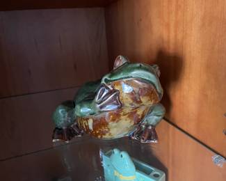 . . . the first of dozens of frogs from frog collection