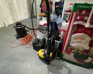 . . . pressure washer