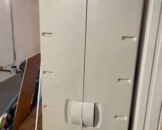 . . . Rubbermaid-style storage closet