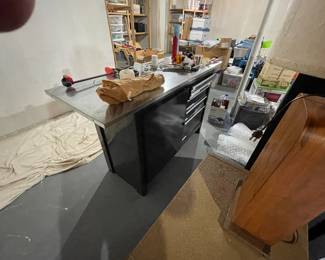 . . . great Craftsman workbench/chest