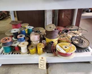 #1030 • Over 30 Spools of Wire & String
