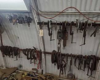 #1536 • Wall Of Clamps, Ground Bolts, & More
