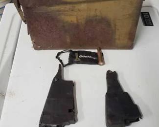 #1016 • (2) Magazines, Ammo Box, & Sight-Rite Laser Pointer
