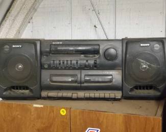#1560 • Sony Radio Cassette-Corder

