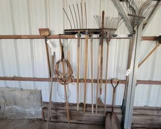 #3106 • Extension Cord and Gardening Tools
