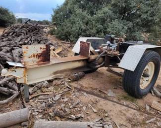 #102 • Log Splitter Trailer
