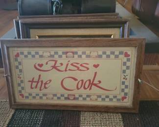 #862 • 4 Framed Artwork
