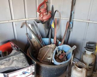 #5522 • Bucket Full Of Tools & Parts
