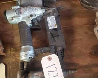 #1230 • Stapler Gun, Impact Gun, Polishing Cream, & Kobalt Dremel
