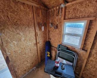 #10030 • Folding Chairs Bbq Set and Charcoal
