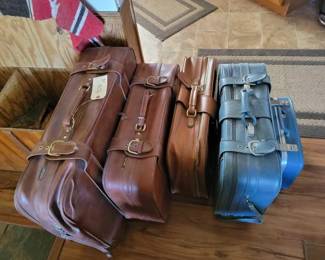 #900 • Vintage Leather Luggage
