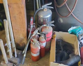#1256 • (6) Fire Extinguishers
