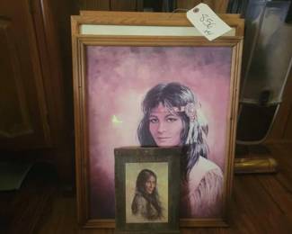 #856 • 4 Native American Artwork
