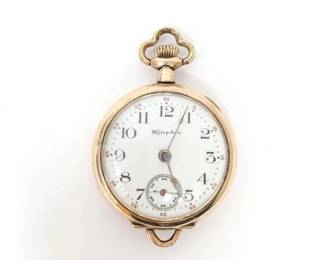 #320 • 10k Gold Hampden Pocket Watch
