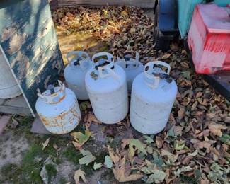 #3002 • 5 Propane Tanks
