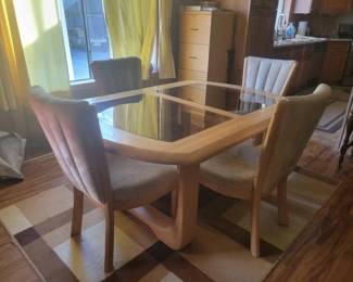 #908 • Dinning Room Table with 6 Chairs
