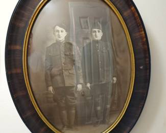 WWI photo in original frame