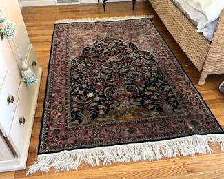 Silk Turkish Area Rug
