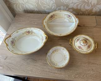 Noritake China Muriel Pattern Serving Set