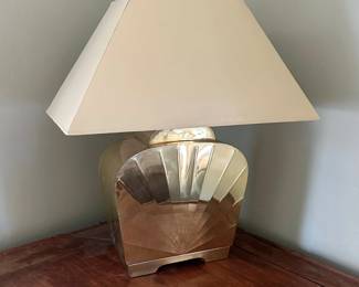 Art Deco Chapman Brass Table Lamp