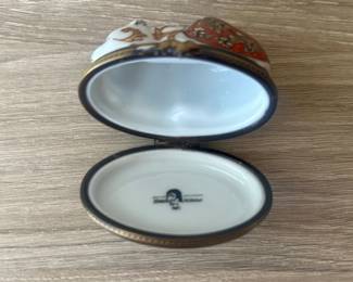 Chinoiserie Cat Limoge Box