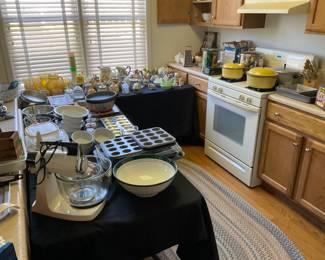 THE KITCHEN IS LOADED