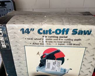 Cut off saw