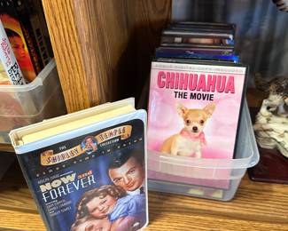 VHS and DVD’s