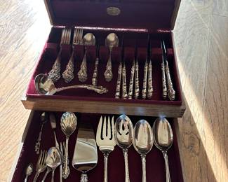 Reed & Barton Sterling flatware-56 piece