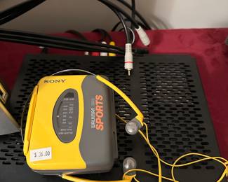 Vintage Sony Walkman Sport 