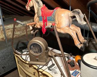 vintage rocking horse