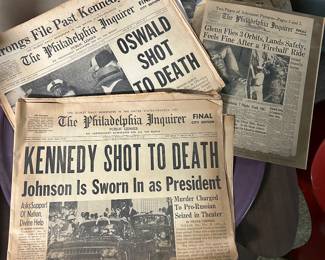 JFK newspapers