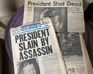 JFK newspapers